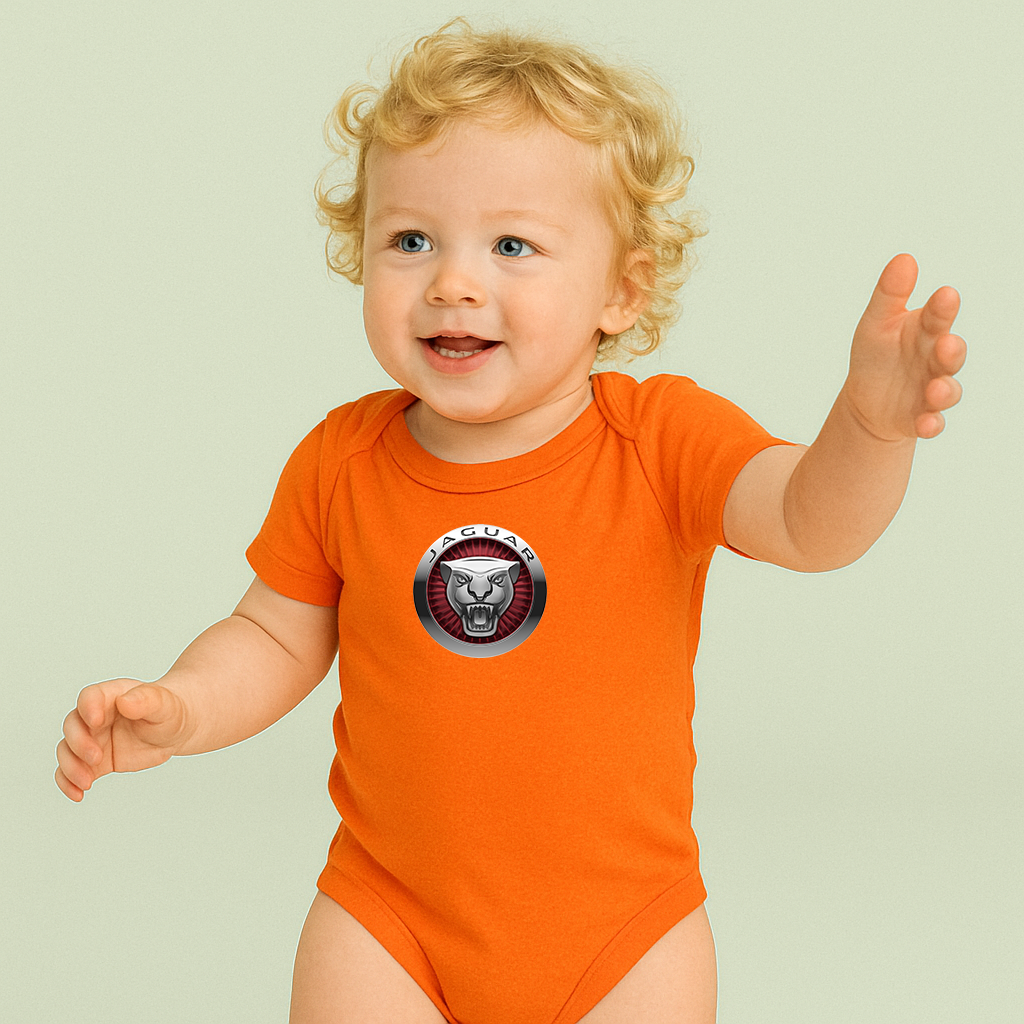Jaguar Motorsports Supercars Baby Romper Onesie